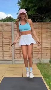 "NEW" Professional Luxury Colour Skipping Rope Adjustable Jumping Rope Tali Lompat Transparent Holder Skipping Rope