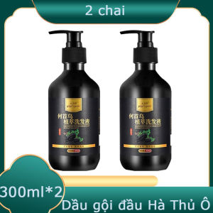 Dầu gội đen tóc tự nhiên Spot 300ML thuốc nhuộm tóc dầu gội chuyên nghiệp nuôi dưỡng tóc bạc làm đen tóc trắng dầu gội tinh chất Polygonum multiflorum