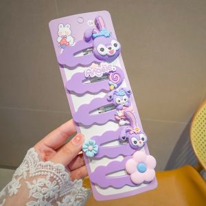 Jepit Rambut Anak Karakter Sanrio Lucu Jepitan Fashion Korea Hair Clip Wanita Model Lotso Angele Stella Aksesoris Rambut