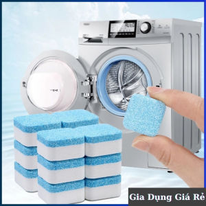 Combo 3 Hộp 36 Viên Tẩy Vệ Sinh Lồng Máy Giặt Sủi Bọt - Làm Sạch Sâu Khử Mùi Diệt Khuẩn Hiệu Quả