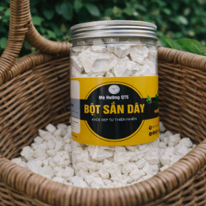 1 KÝ LOẠI ĐẶC BIỆT] Bột sắn dây nguyên chất nhà làm 100% nguyên chất handmade uống làm bánh không hóa chất không pha trộn  màu trắng đẹp hạt to. không vỡ vụn sắn dây ta Mệ hường Quảng trị 500gr 1 ký