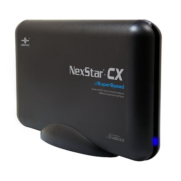 Vantec NexStar CX  External 3.5 inch Hard Drive Enclosure - Used