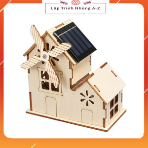 [Lập Trình Nhúng A-Z][8] Nhà Năng Lượng Mặt Trời Quạt Gió - Đồ Chơi Stem