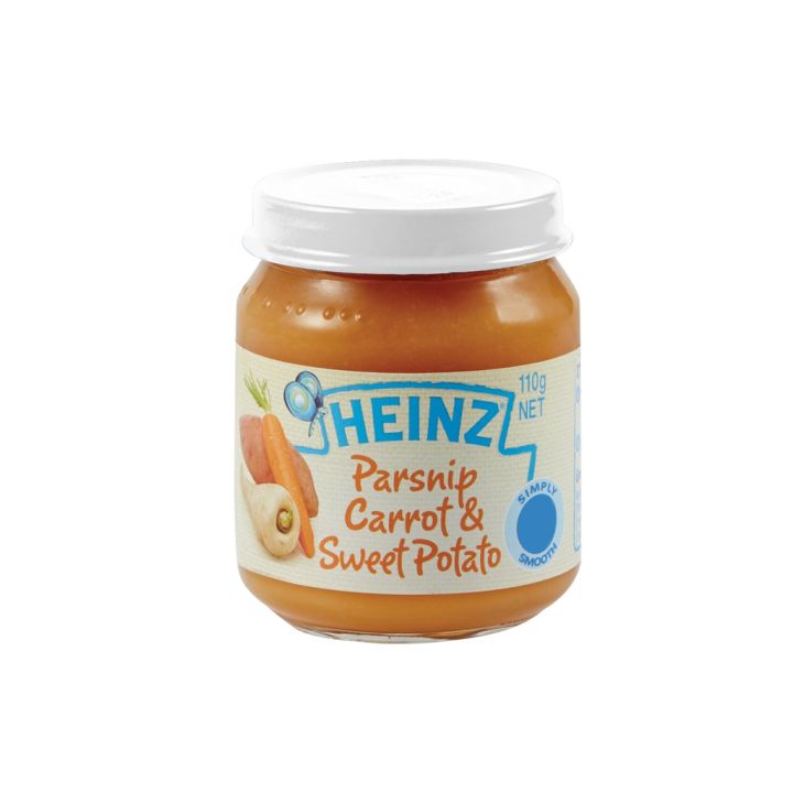 BABY FOOD Heinz Parsnip, Carrot & Sweet Potato 110g BABY JANE Lazada