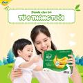 Sữa Chua Hoff Chuối Organic Hoff vỉ 6 hộp x 55g. 