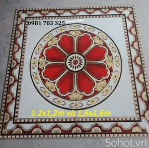 Thảm gạch trang trí sàn hiện đại sang trọng