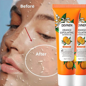 Exfoliating Whitening Gel 50g Gel Pemutih Eksfoliator Wajah Pelembap Pemutih Lulur Tubuh Eksfoliator Wajah