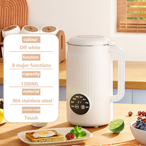 【ปลั๊กมาเลเซีย/สิงคโปร์】เครื่องถั่วเหลือง1200ML เครื่องคั้นน้ำผลไม้เครื่องปั่นในบ้านเครื่องปั่นอัจฉริยะมินิเครื่องทำนมถั่วเหลืองเครื่องทำนมอัลมอนด์เครื่องปั่นขนาดเล็ก