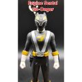 Engine Sentai Go-onger Power Rangers Black Vinyl Figure 6" Bandai 2007 Japan import ขบวนการเอนจิน โกออนเจอร์. 