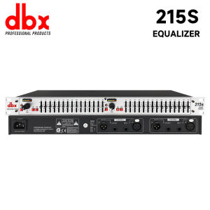 DBX 215SUB Professional Equalizer High-Quality 2-Channel 15-Band Audio Processor for Home Stage Bar and KTV Performances