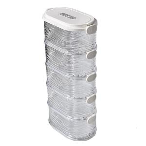 ภาชนะที่จัดเก็บอเนกประสงค์พร้อมผนึกซิลิโคนอุปกรณ์ทำครัวสำหรับใช้ในครัวเรือน