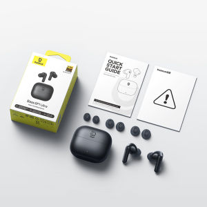 【All-New Upgrade】Baseus Bass BP1 Ultra In-Ear True Wireless Earbuds Adaptive ANC -55db Bluetooth 6.0 Hi-Res Audio 6 Mics AI Clear Calls Wireless Earphones 65Hrs IP55
