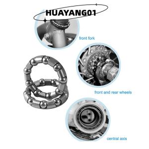 HUAYANG01 [HOT FASHION] Bike Fork Headset Ball Bearing Bowl Sets Bicycle Handlebar Retainer Steel Lowrider Bikes Kids Bicycles Cycling Accessories
