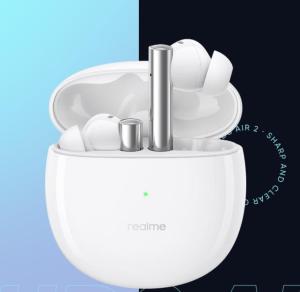 Realme Buds Air 2 Earbuds Active Noise Cancellation Wireless Earphone 88ms Super Low Latency Transparency Mode Headphones