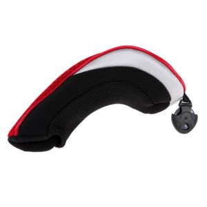 VNEUB1 Durable Golf Enthusiasts Christmas Present Outdoor Sport Mesh Polyester Material Interchangeable Number Adjustable Number Tag Golf Club Headcover Golf Head Protector Golf Headcover Club Heads Cover