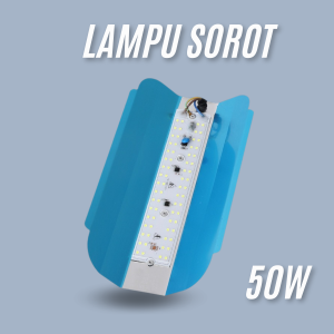 3 PCS LAMPU JALAN 50W PJU E27 LED SUNLAMP SOROT OUTDOOR PENERANGAN STREET LIGH ATTAR28