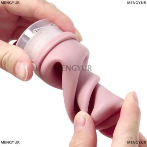 [COD] MENGYUR 30 60 90ml Silicone Travel Bottles Leak Proof Squeezable Refillable Containers Size Cosmetic Tube for Shampoo Lotion Soap Liquids Bottling