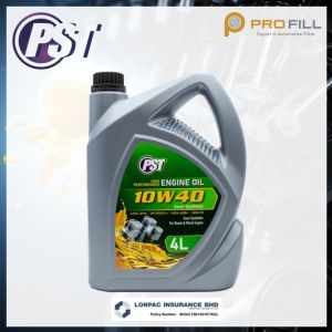 PST High Performance Engine Oil 10W40 Semi Synthetic 4.0L