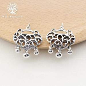 [HCM]Charm S925 mặt dây chuyền hình khóa trường thọ treo - NQ Jewelry