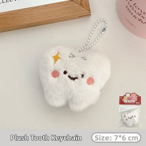 MODERNLUX Creative Backpack Charm Teeth Brain Heart Liver Stomach Stuffed Pendant  Cute Organs Shoulder Bag Decor Holiday Gifts