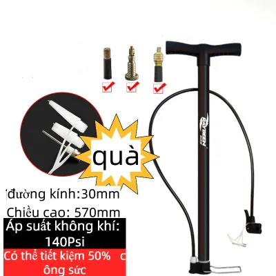 Bơm Xe Đạp Áp Suất Cao 120 PSI Mang Đi Mọi Nơi Y
