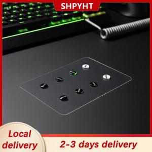 [COD] SHPYHT Local delivery Ship within 24 hours Glass  1 Pack Mouse Feet Pads DIY Universal Dots Reliable Adhesion Glide Sticker for Home Office Setup