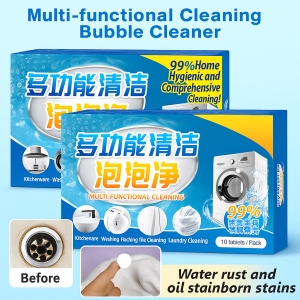 Multifunctional Bubble Cleaner Household Effervescent Detergent Washing Machine Strong Sterilizer多功能清洁泡泡净