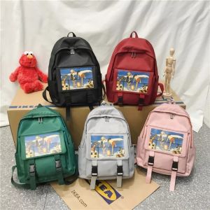 TAS RANSEL WANITA REMAJA PEREMPUAN SD SMP SMA DEWASA AESTHETIC CARACTER KOREAN STYLE CUTE