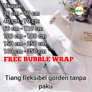 batang besi gorden tirai kamar mandi