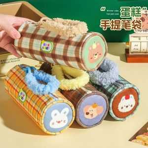 Handheld Student Pencil Bag New Arrival Fashion High Appearance Portable Stationery Case