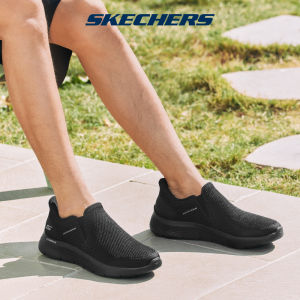 Skechers สเก็ตเชอร์ส รองเท้าผู้ชาย Men Slip-ins GOwalk Flex Ojai Walking Shoes - 216333-BBK Air-Cooled Memory Foam