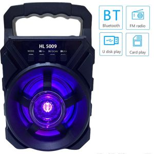 ลำโพงบลูทูธคาราโอเกะ XTM 5009ฟรีไมค์ SUER ลำโพงเบส MP3USBวิทยุ FM