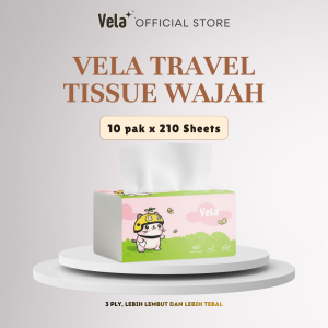 BUY 7 GET 3 Vela Tissue 210 Sheets 3 Ply Tisu Wajah Halus Tisu Murah Gratis Ongkir