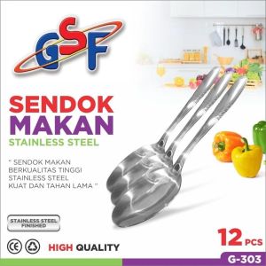 12 Pcs Sendok Makan Stainless Steel GSF 303 - 1 LUSIN