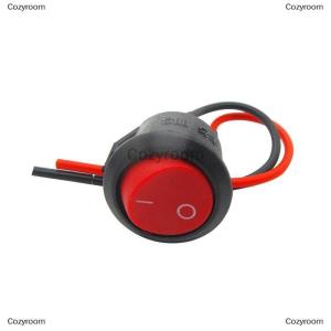 [COD] Cozyroom Modified Switch Button Mini Switch Electric Car Wiring Lights Horn Modification Motorcycle Small Switch