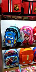 LZD  One-in-One Trolley School Bag Childrens Hard Shell School Bag Removable Trolley School Bag Hard Shell Cartoon School Bag