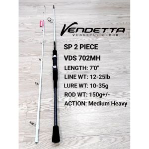 ⭐ ASUKA VENDETTA VENGEFUL CASTER SPINNING FISHING ROD