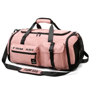 Túi xách du lịch đa năng FIRM ABS dung tích lớn vải chống trượt nước bền đẹp có dây đeo chéo dây balo