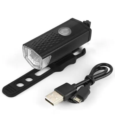Lampu Sepeda LED USB Rechargeable Anti Air Aksesoris Sepeda Lampu Keamanan Lampu Set Depan Belakang