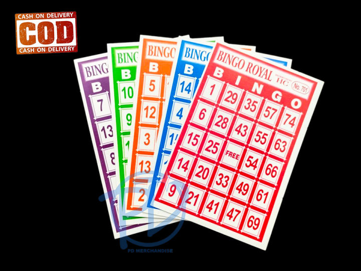 12+ Playing Card Bingo Cards