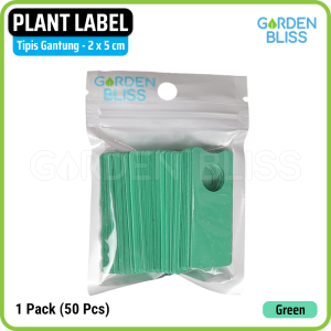 1 Pack (50 Pcs) - Plant Label Name Tag - Label Penanda Tanaman Model Hanging Ring - Gantung 2x5 cm