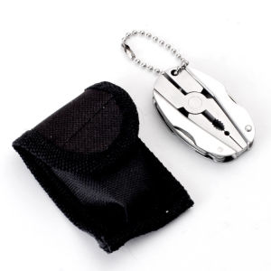 Pocket multitools plier 1 cái ngoài trời mini xách tay gấp đa chức năng kìm kẹp Keychain đi bộ đường dài cắm trại công cụ