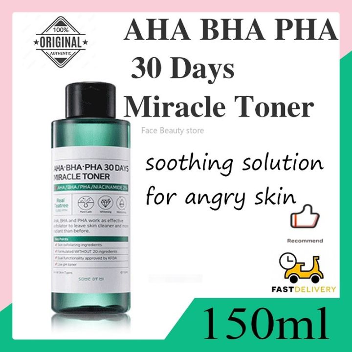 【BUY ONE GET ONE 】SOME BY MI Aha.Bha.Pha Miracle Toner Anti-acne ...