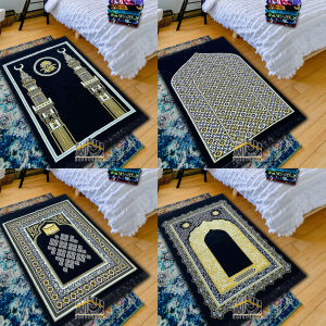 SAJADAH TEBAL BELUDRU / SAJADAH DEWASA / UKURAN 70x110cm / SAJADAH IMPOR TURKY / PERLENGKAPAN SHALAT