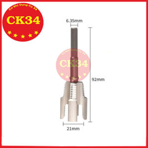 Mũi tạo ren ống PPR D20 D25 gắn máy khoan | Mũi taro ren ống nước 2 trong 1 cho máy khoan