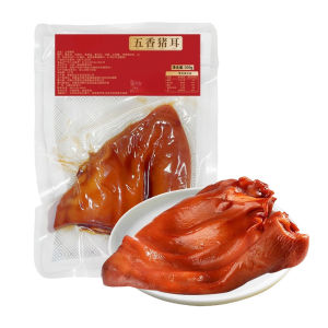 Braised Pig Ear Whole Five spice Pig Cooked Food Open Bag Instant 500g1000g   卤猪耳