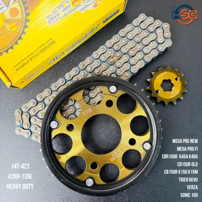 GEAR GIR SET GEAR GIR PAKET MEGA PRO NEW CB150 CB150R CBR150R SONIC 150 SUPRA GTR VERZA