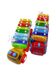 Mainan edukasi anak balita cewek cowok laki perempuan mobil xylophone