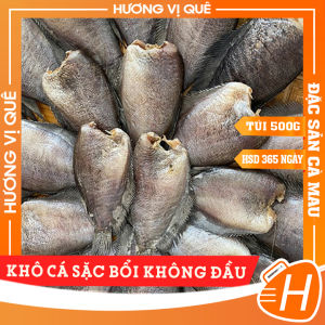 Khô Cá Sặc Bổi Không Đầu Size Lớn - Túi Hút Chân Không 500g(3-4 Con) - Đặc Sản Cà Mau