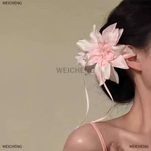[COD] WEICHENG Bohemian Vacation Style Flower Hair Clips Fashion Simulation Flower Hairpin For Women Girls Sweet Hair Accessories Gifts